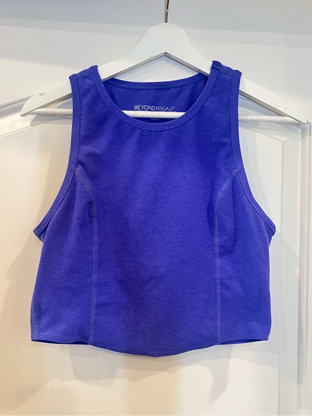 Beyond Yoga Spacedye Motivate Cropped Tank Top — Size M